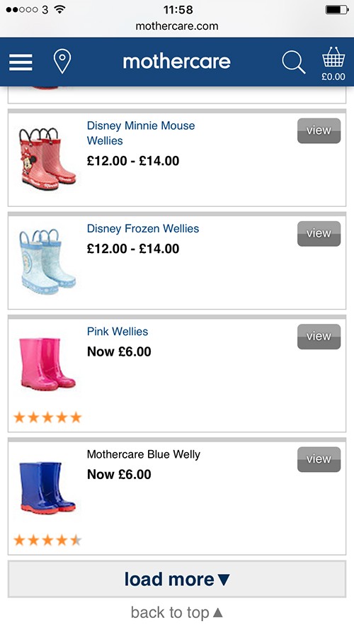 Mothercare wellies clearance