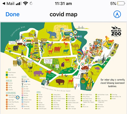 Covid map