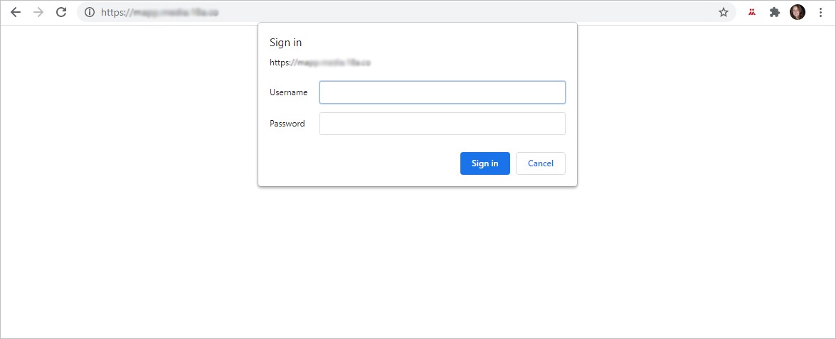 Htaccess password protection